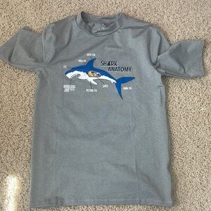 Cat and Jack Swim Shirt - Youth XL - Grey Shark - Good Condition